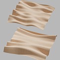 Fabric Fabric Pleated Fabric 3d model