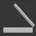 Opened Shiny Metallic Box Containing Square Item on Dark Background