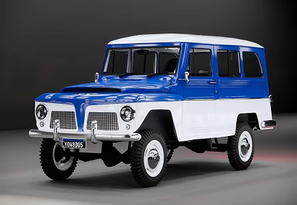 Modern Jeep Edition Jeep 3d model