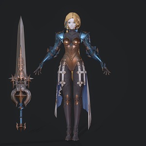 Game Characters 3d model