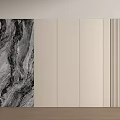 Modern sofa background wall Modern sofa background wall 3d model