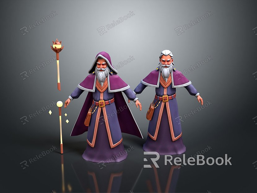 sorcerer mage sorcerer summoner magician wizard wizard ancient male model