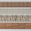 Wooden And Bamboo Fence Designs With Slatted And Woven Patterns For Outdoor Use