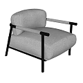 Modern Single Sofa 3d model