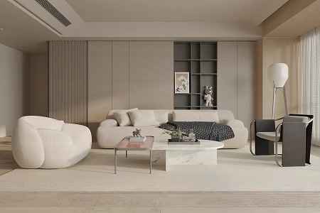 Living room 3d model