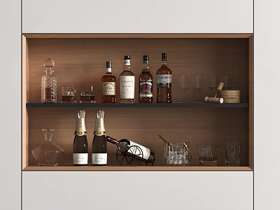 Drinkers Food Drinkers 3d model