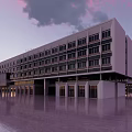 Teaching Building 3d model