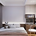 Elegant Open Plan Living And Dining Room With Comfortable Leather Sofa And Practical Storage Cabinets