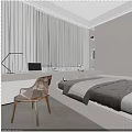 Tatami Bedroom Interior Design With Minimalist Storage Bed Desk And Soft Lighting