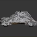 Detailed Camouflage Military Vehicle 3D Model With Antenna And Tactical Design