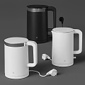 Sleek Modern Electric Kettles In Black And White For Daily Home Use