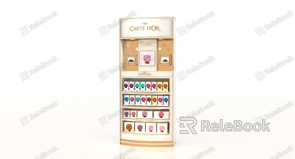 Modern Display Cabinet Chocolate Cabinet model