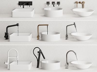 Modern wash basin faucet wash basin model