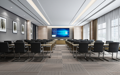 Meeting Room in Modern Meeting Room 3d model