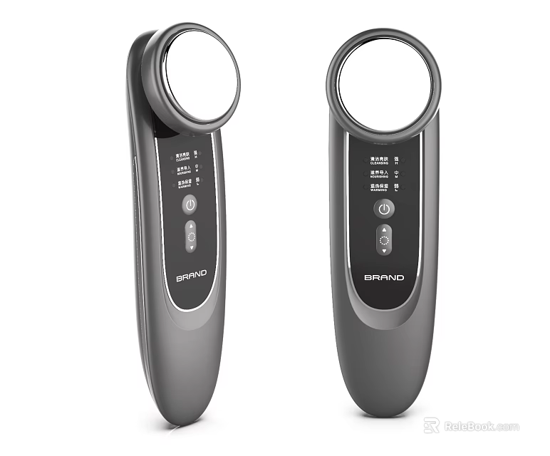 SHENDO Dual Handheld Medical Devices With Digital Controls And Ergonomic Design 3d model 