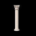 European Roman Column 3d model