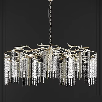 Vintage chandelier Arthur 3d model