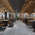 New Chinese Hot Pot Shop 3d model