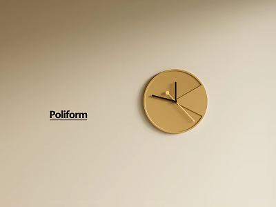 Modern Wall Clock Wall Clock Decoration Simple Wall Clock 3d model