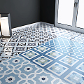 Modern Tile Floor Tile 3d model