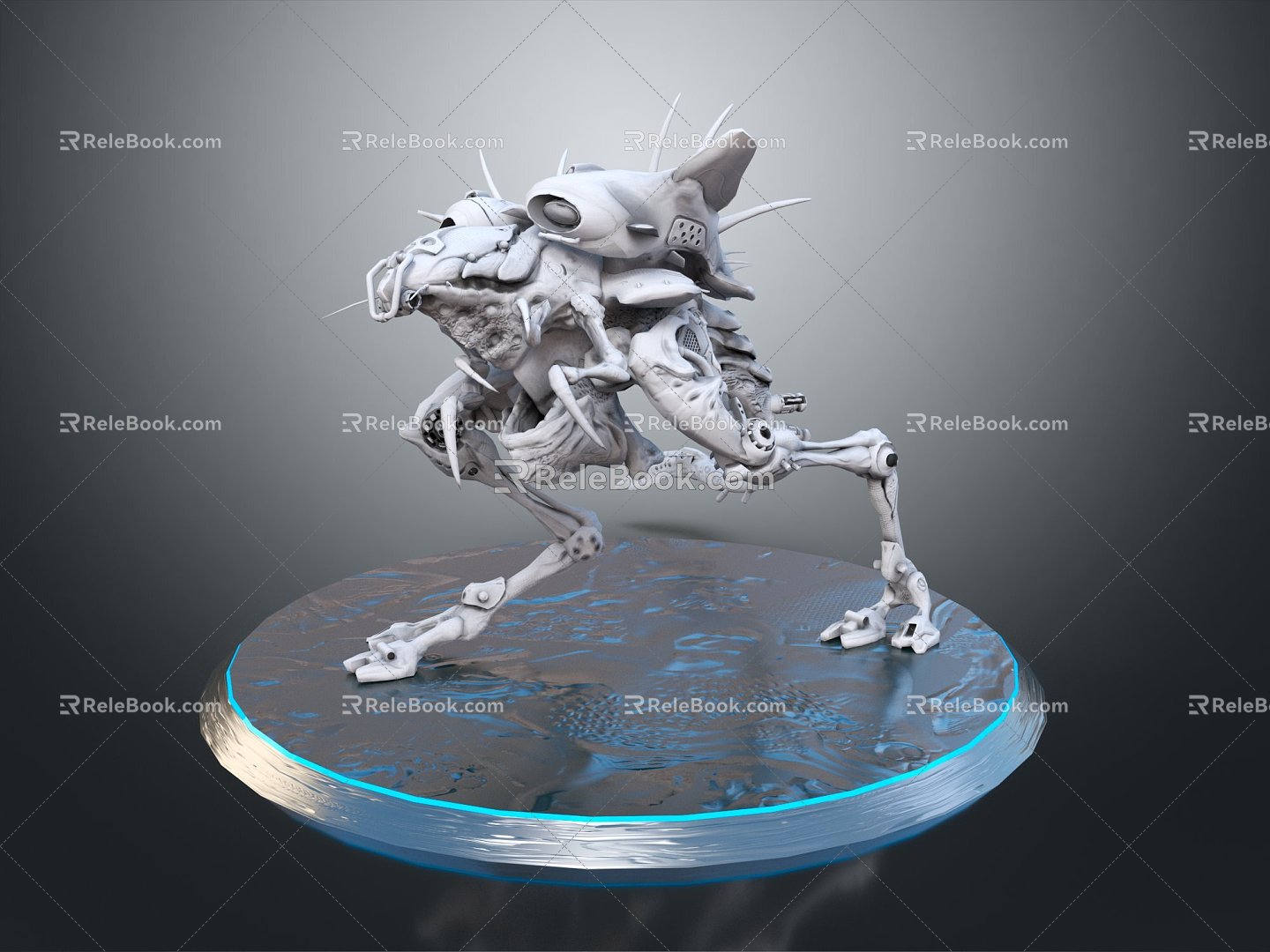 Modern Robot Machine Dinosaur Mechanical Dinosaur Mechanical Monster Machine Monster Cartoon Monster Machine Dinosaur Monster 3d model