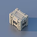 Beige Practical Storage Box With Compact Design For Household Organizing And Everyday Use
