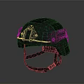 Tactical Military Helmet Designed For Weapon Protection In Combat Scenarios