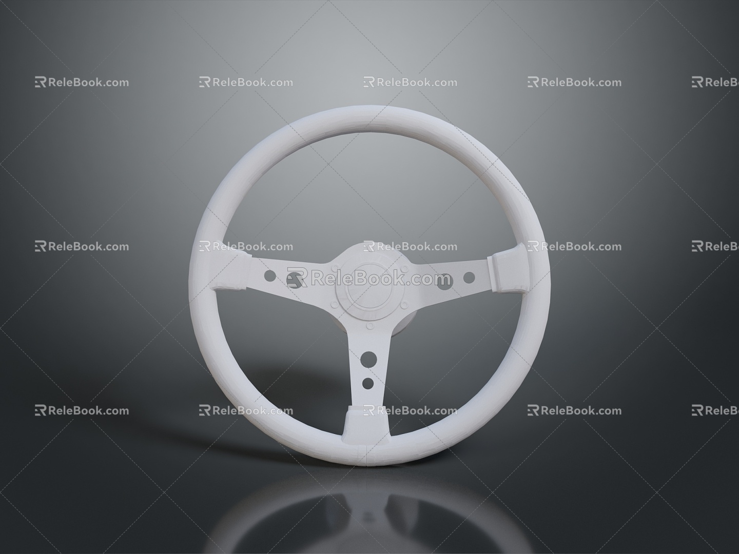 Steering wheel car steering wheel car parts game items 3d model