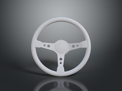 Steering wheel car steering wheel car parts game items model