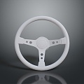 Steering wheel car steering wheel car parts game items 3d model