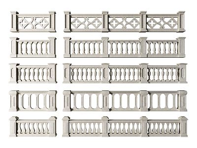 Jianou Guardrail Railing Guardrail Fence model