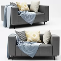 Single sofa 3d model