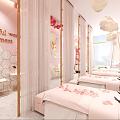 Beauty Salon SPA Beauty Salon Room Massage Shop Massage Bed 3d model