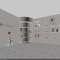 LARANIS Retail Store Interior Design With Shelves Displaying Shoes And Decorative Items