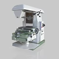 Industrial Equipment for Metalworking with Precision Worktable Control Panel and Rotary Components