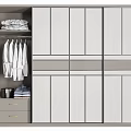 Modern Wardrobe Design With Sliding Doors Drawers And Hanging Storage Space