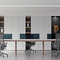 Open office area 3d model