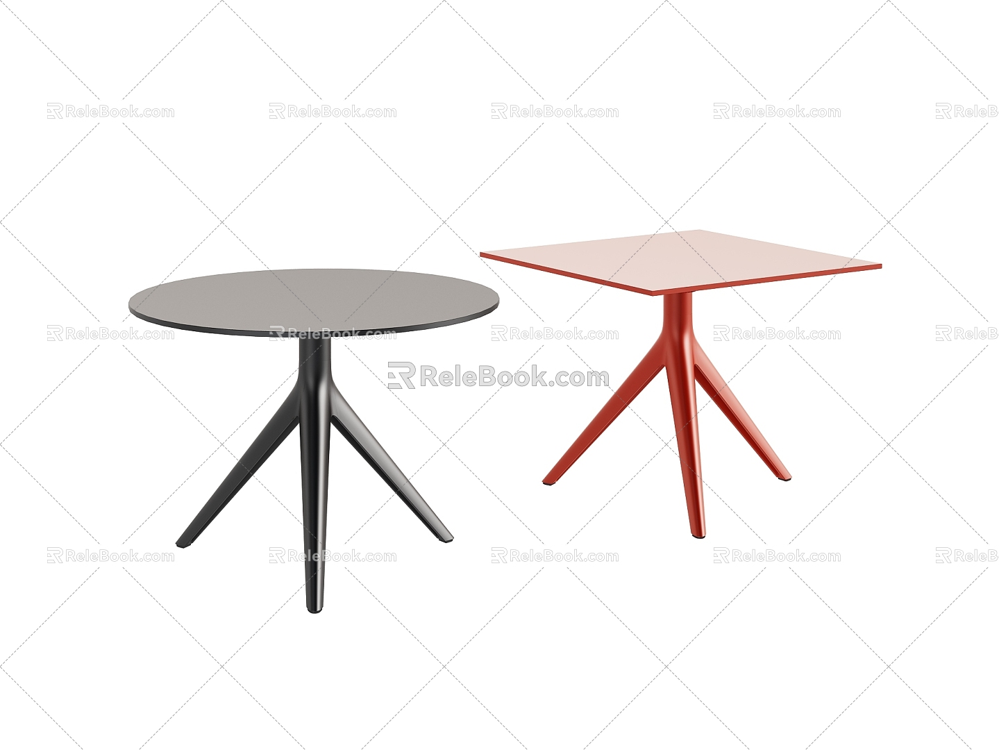 Table combination 3d model