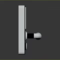 Smart card door lock smart lock smart door lock digital lock digital door lock security door lock password lock 3d model