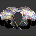 Vibrant Floral Pattern Jacket With Colorful Flower Prints And Modern Style