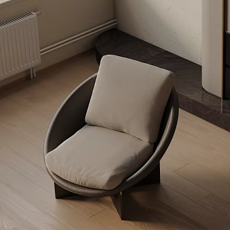 modern leisure chair 3d model
