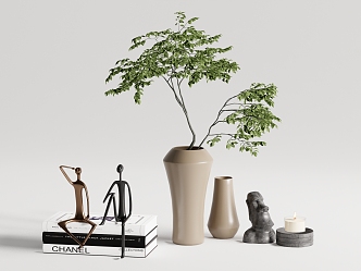 Modern ornaments vase ornaments 3d model