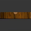 Wooden Round Tray Daily Living Essential with Divided Section and Smooth Finish