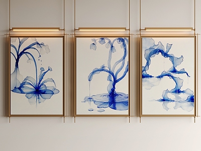 New Chinese Decorative Painting Hanging Painting Combination model