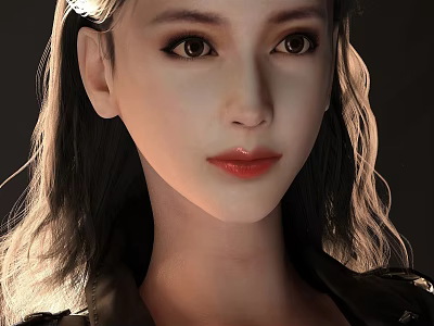 beautiful woman 3d model