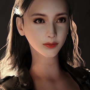 beautiful woman 3d model