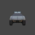 Off-road version of the car 3d model
