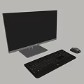 Desktop computer 3d model