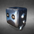 Modern robot intelligent machine 3d model