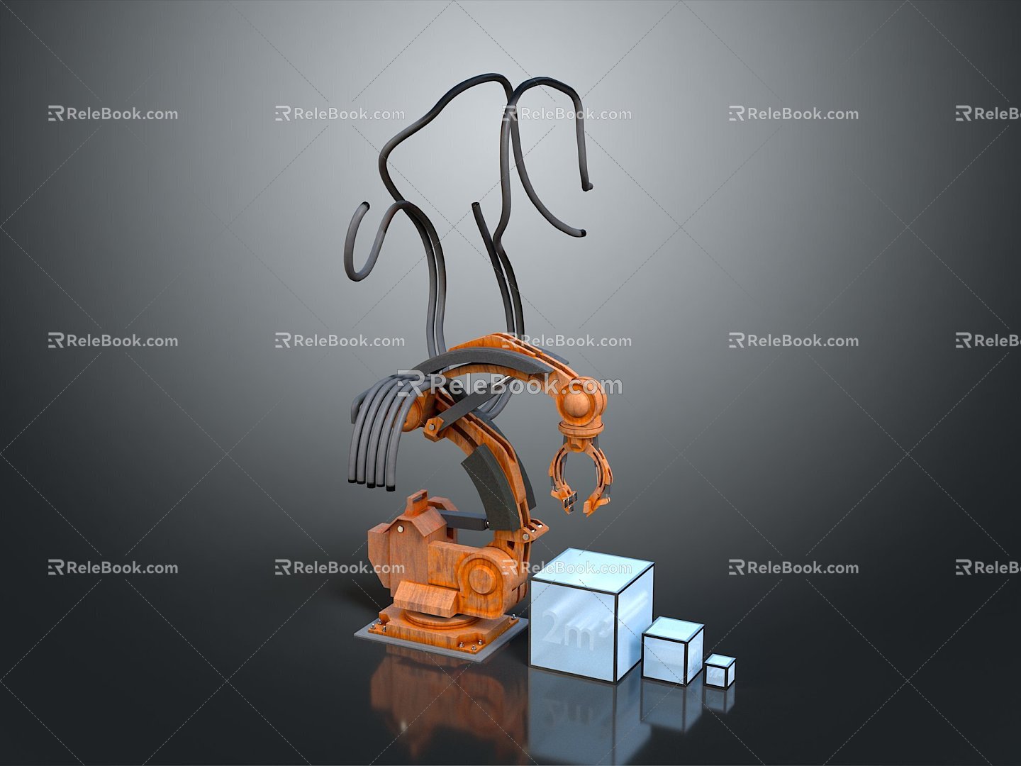 Robot Arm Mechanical Arm Robot Arm Robot Head Robot Parts Robot Hand Manipulator 3d model